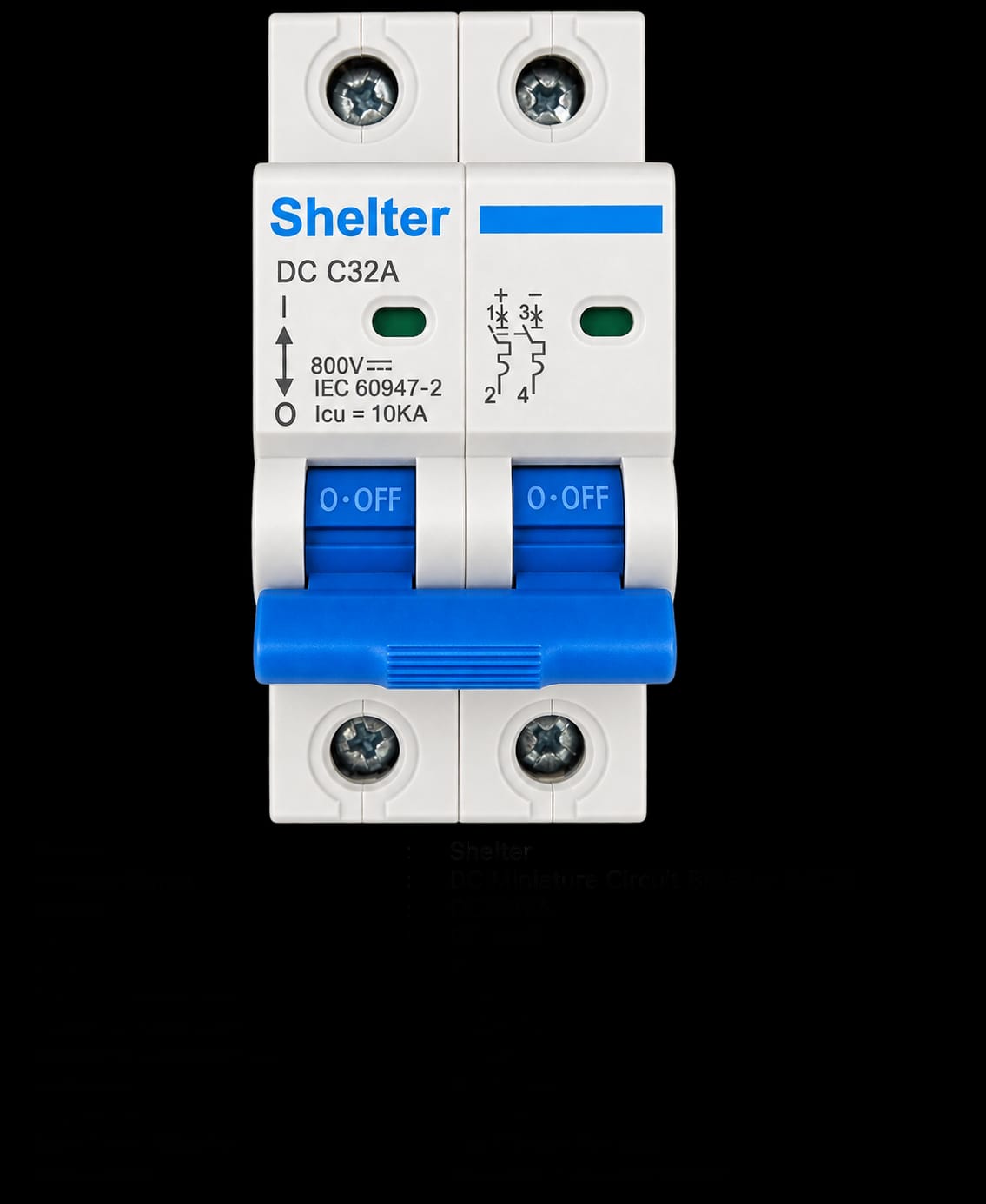 DC MCB C32A 2 Pole